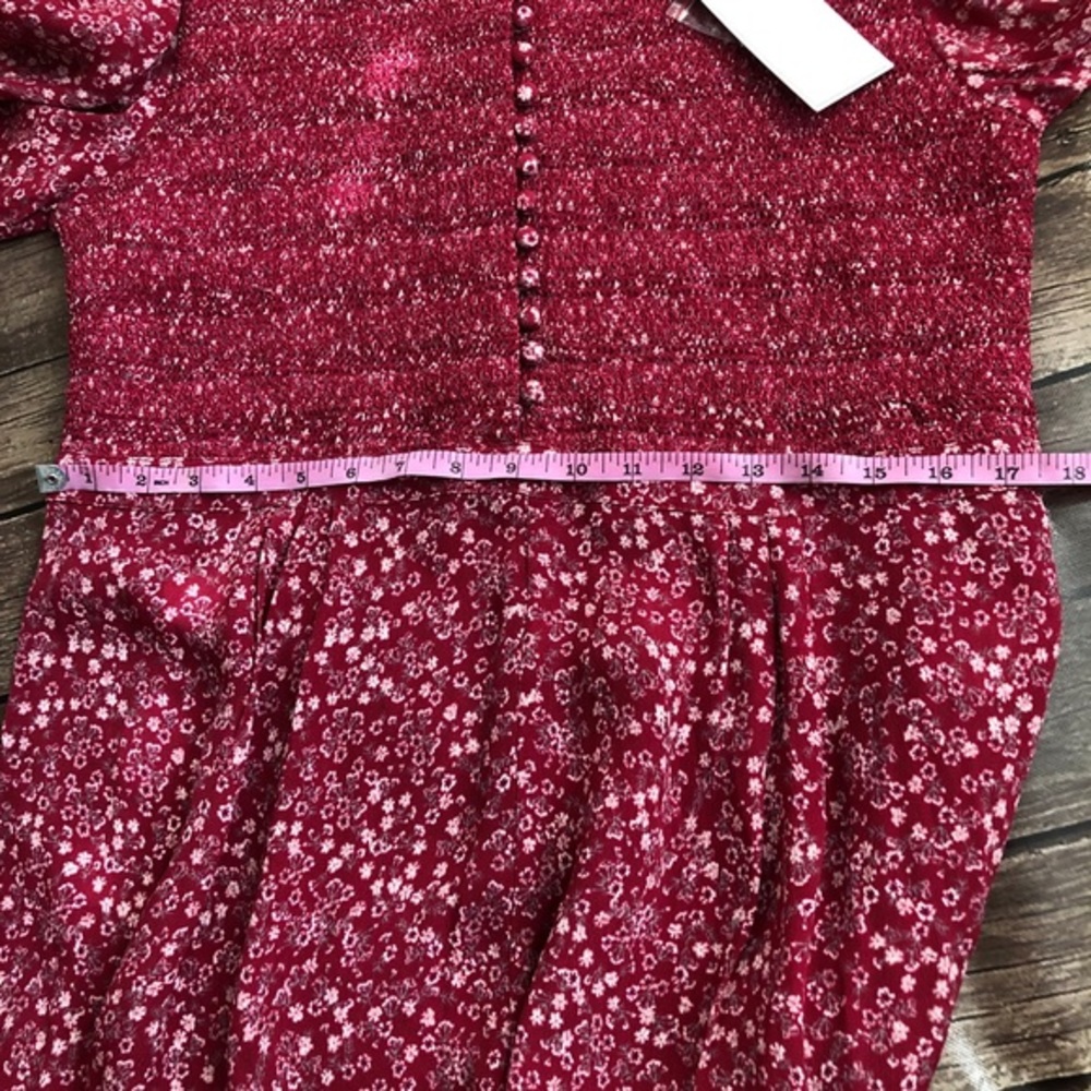 FREE PEOPLE SAINT HELENA SHANGRI PRINTED JUMPSUIT large - Picture 7 of 9